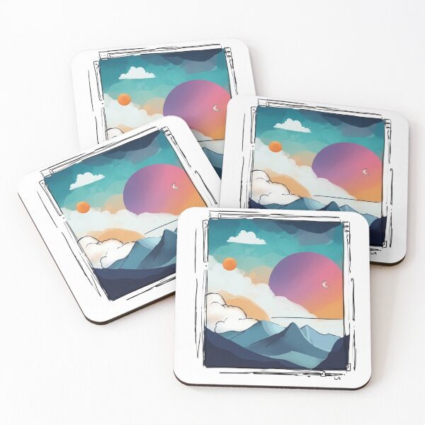 Item preview, An otherworldly landscape with two suns designed and sold by SlaoVance.
