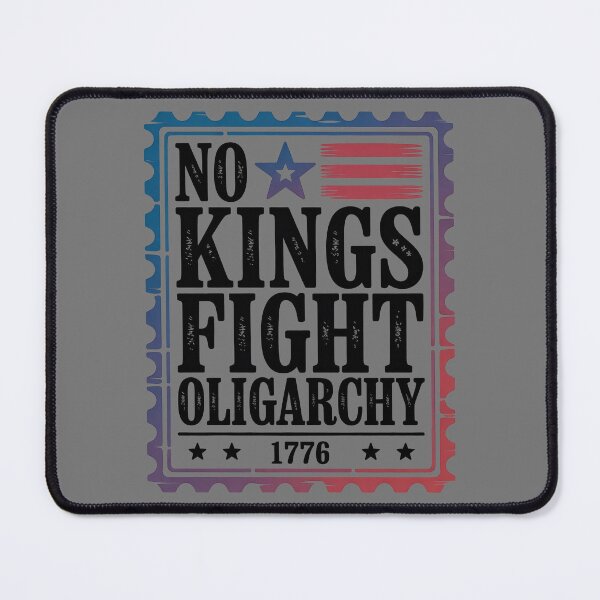 Item preview, No Kings Fight Oligarchy designed and sold by Millsoft.