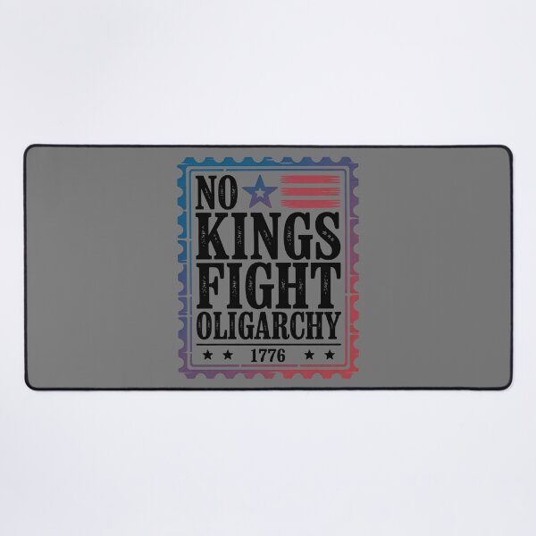 Item preview, No Kings Fight Oligarchy designed and sold by Millsoft.