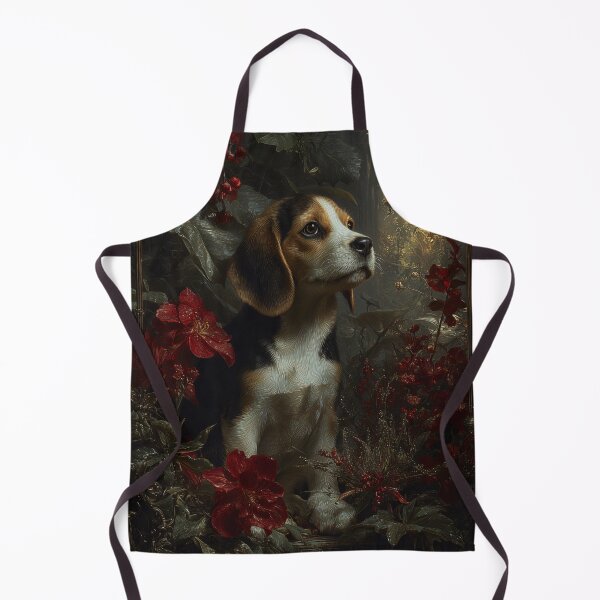Item preview, Beagle Among Vibrant Blooms designed and sold by lautir.