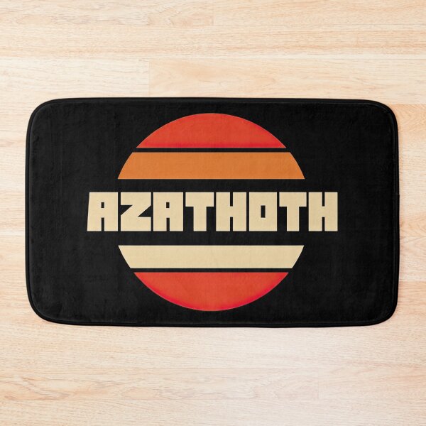 Item preview, Azathoth Retro Sunset Logo – Vintage Cosmic Horror Design designed and sold by obstinator.