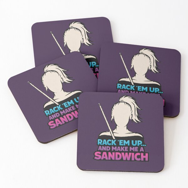 Item preview, women pool players, rack 'em up designed and sold by Crazyhuskychick.