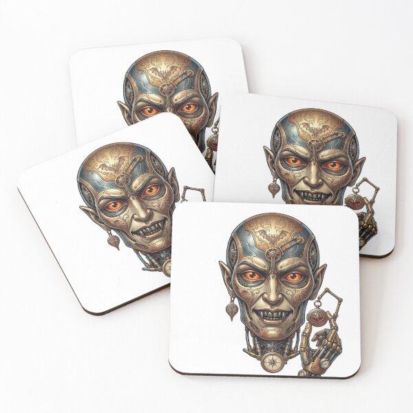 Item preview, Clockwork Vampire Lord Steampunk Art designed and sold by RickyStick.