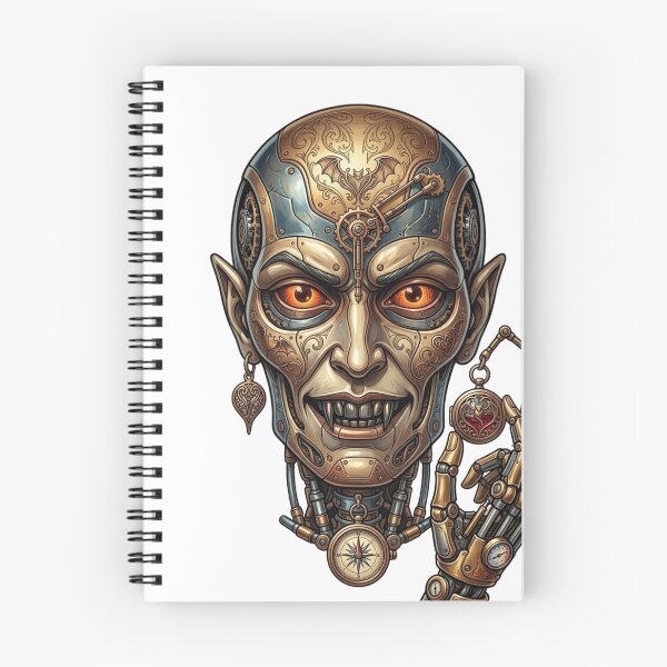 Item preview, Clockwork Vampire Lord Steampunk Art designed and sold by RickyStick.