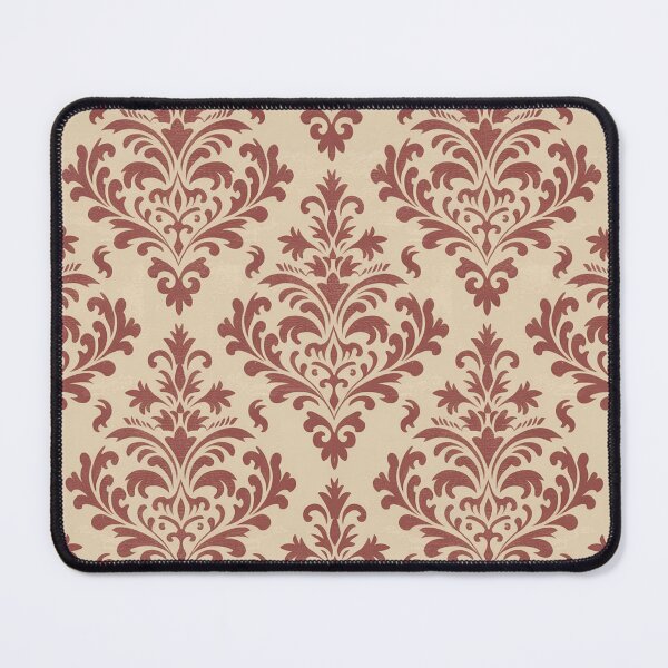 Item preview, Classic Victorian Damask Ornate Seamless Pattern Burgundy Beige designed and sold by Midnight Veil Designs.