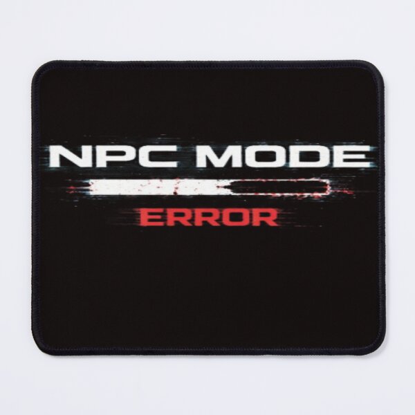 Item preview, NPC MODE ERROR – Glitch Cyberpunk Loading Bar Design  designed and sold by ZChrome.