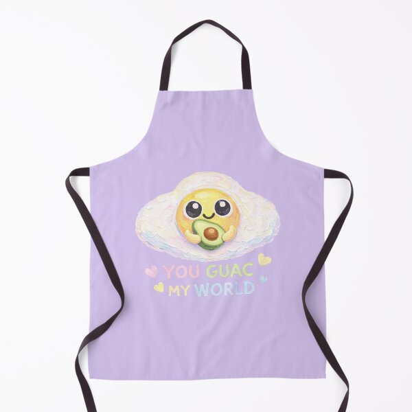 Item preview, Cute Egg and Avocado Cartoon – You Guac My World Love Pun Gift designed and sold by Liv Solara.