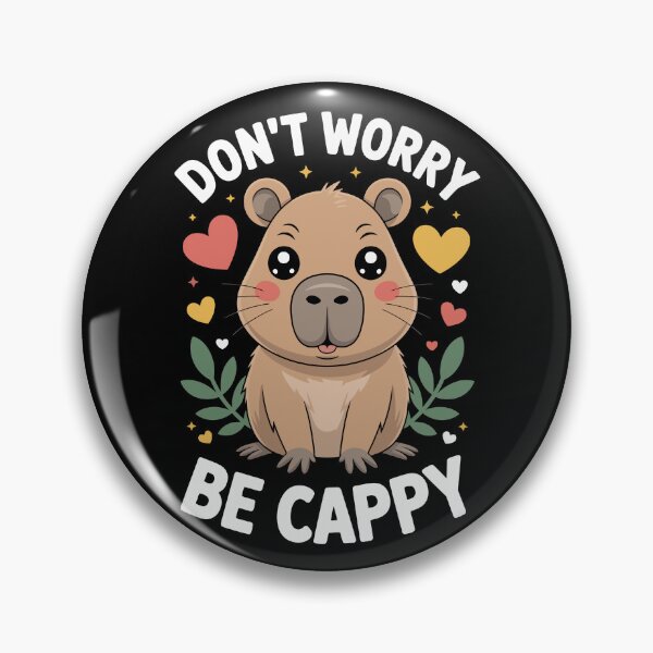 Item preview, Don't Worry Be Capy designed and sold by jkrphoto.