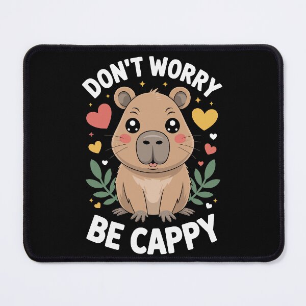 Item preview, Don't Worry Be Capy designed and sold by jkrphoto.