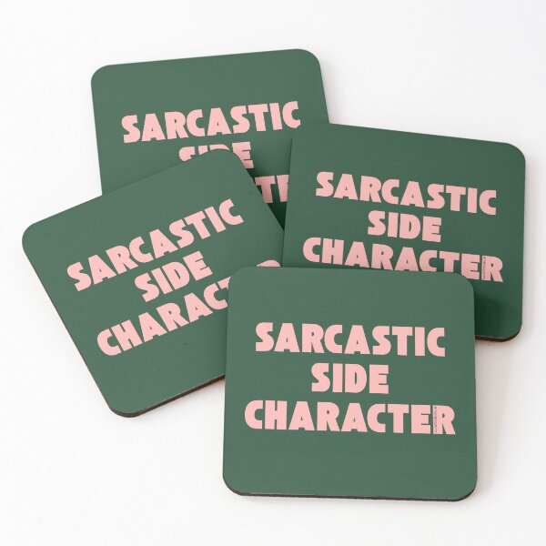 Item preview, Sarcastic Side Character designed and sold by MariePopPrints.