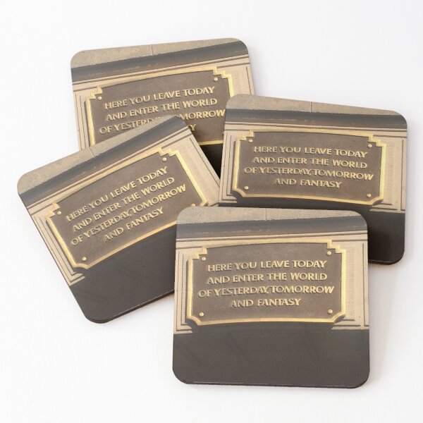 Item preview, Disneyland Tunnel Entrance Quote designed and sold by Wish Upon Art.
