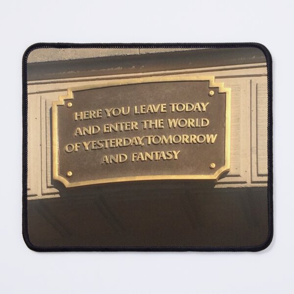 Item preview, Disneyland Tunnel Entrance Quote designed and sold by Wish Upon Art.