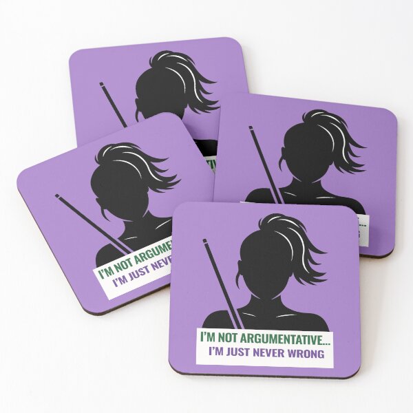 Item preview, woman pool player, argumentative  designed and sold by Crazyhuskychick.
