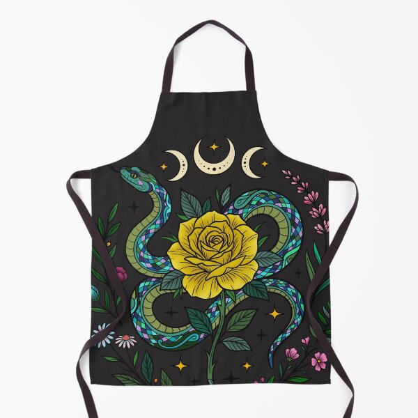 Item preview, Mystic snake with yellow rose designed and sold by therealkbyers.