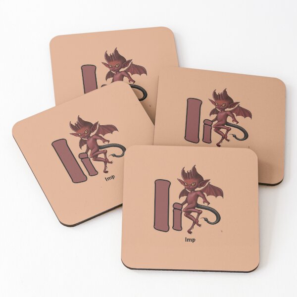 Item preview, I is for Imp – D&D Alphabet designed and sold by AnneOther.
