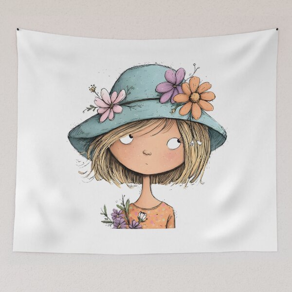 Item preview,  Modern girl designed and sold by Retro Whimsy.