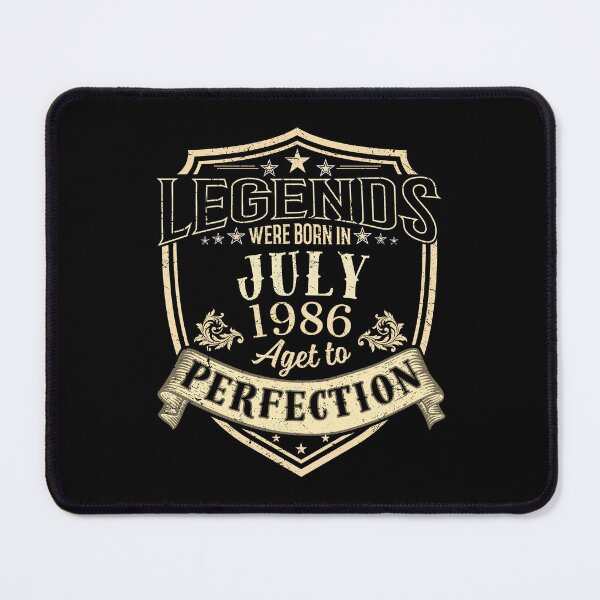 Item preview, Legends Born In July 1986 Aged To Perfection Vintage Birthday Gift designed and sold by MixedVibes Co..