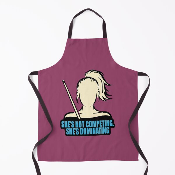Item preview, Woman pool player, she's dominating designed and sold by Crazyhuskychick.