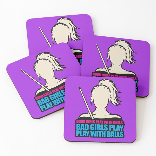 Item preview, women pool players good girls  designed and sold by Crazyhuskychick.