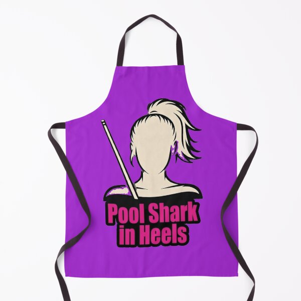 Item preview, Woman pool player, pool shark in heels designed and sold by Crazyhuskychick.