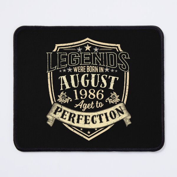 Item preview, Legends Born In August 1986 Aged To Perfection Vintage Birthday Gift designed and sold by MixedVibes Co..