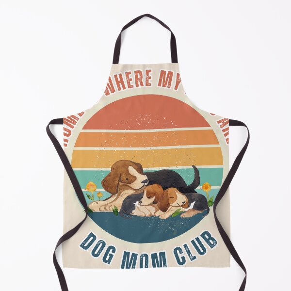 Item preview, Home Is Where My Dogs Are Dog Mom Club Cute Dog Lover Vintage Pet Design Good alternatives: designed and sold by Negisandeep studio.