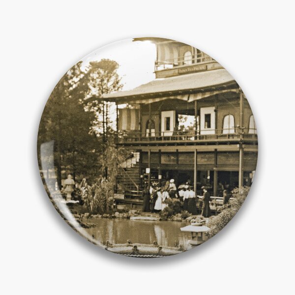 Item preview, Japanese Tea House, World's Fair, St. Louis, 1904, Vintage Photograph designed and sold by AMacGPhilly.