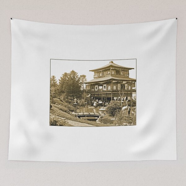Item preview, Japanese Tea House, World's Fair, St. Louis, 1904, Vintage Photograph designed and sold by AMacGPhilly.