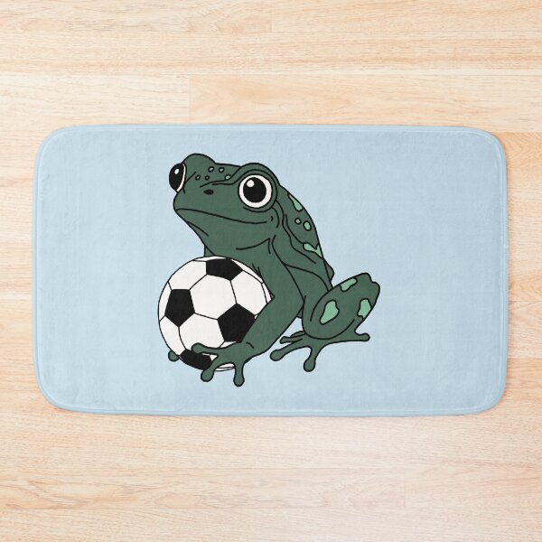Item preview, Frog with a football designed and sold by Pamelarts.