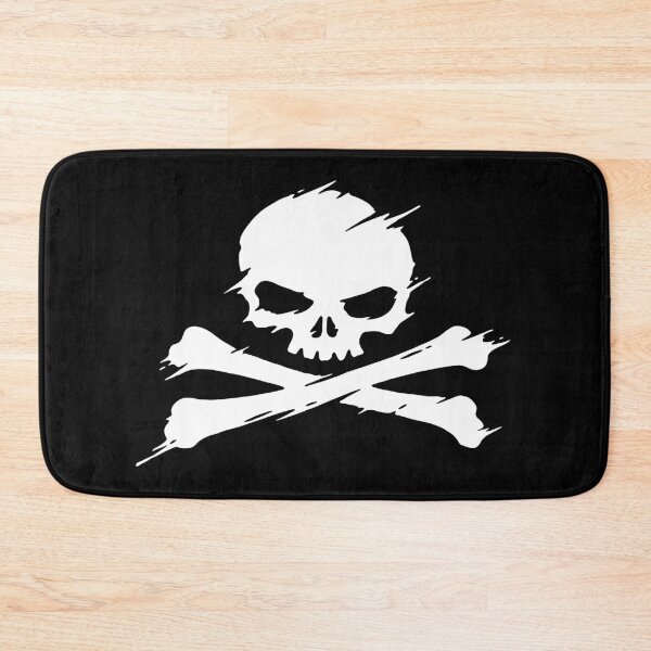 Item preview, Skull and Crossbones paint streak designed and sold by RedStormCloud.