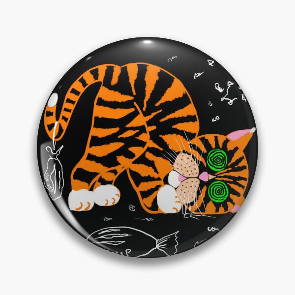 POLITOCAT Raids the Treats Cupboard Gifts by Sarnia  Pin