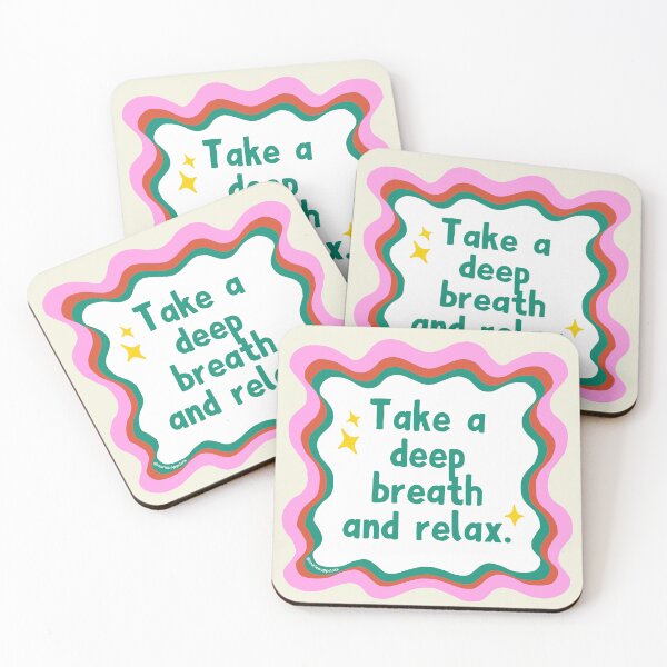 Item preview, Take A Deep Breath And Relax. designed and sold by MariePopPrints.