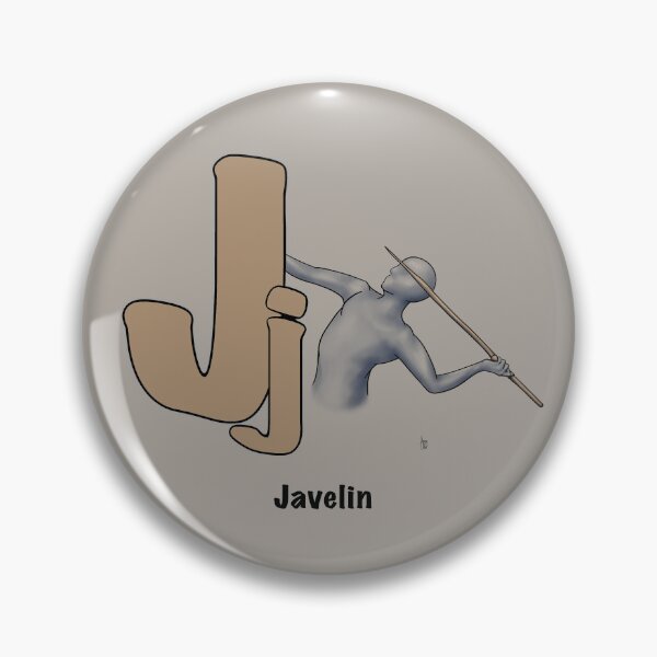 Item preview, J is for Javelin – D&D Alphabet designed and sold by AnneOther.