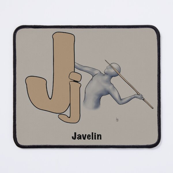 Item preview, J is for Javelin – D&D Alphabet designed and sold by AnneOther.