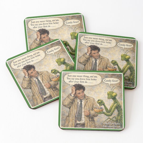 Item preview, Columbo and the Candy Mantis   designed and sold by Rick London Gifts.
