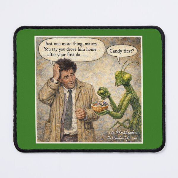 Item preview, Columbo and the Candy Mantis   designed and sold by Rick London Gifts.