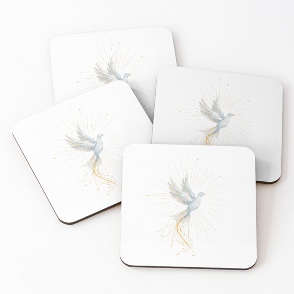 Item preview, Stylized Descending Holy Spirit Dove designed and sold by cesinhasilva.