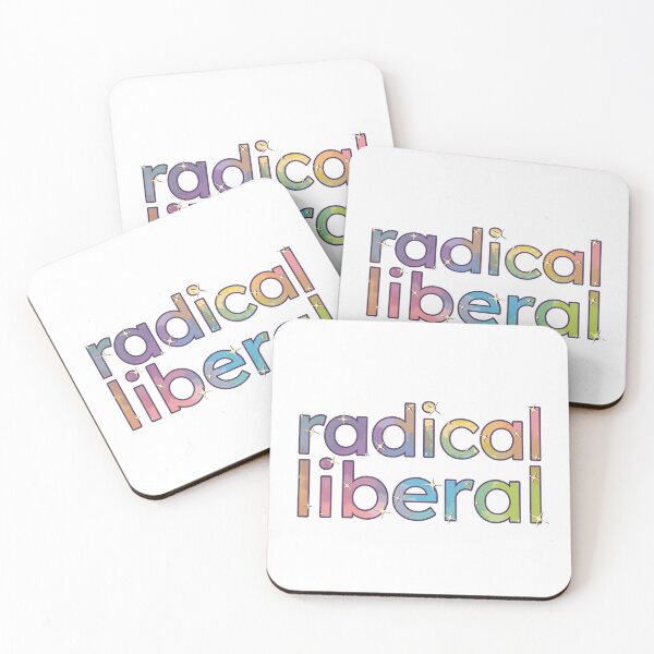 Item preview, Radical Liberal Statement Art - Progressive Values & Sparkles designed and sold by RareSquareBearArts.