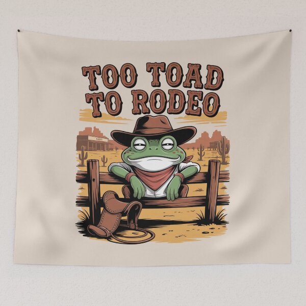 Item preview, lazy western frog - frog cowboy - kawaii frog - cute frog - funny frog - western frog - cowboy frog - sleepy frog - lazy frog - frog lover - cute cowboy - wild west humor - western humor designed and sold by JansenGS.
