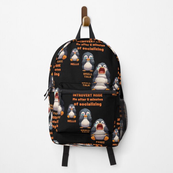 Item preview, Cute Introverted Penguin Reactions. designed and sold by Szpaku desart .