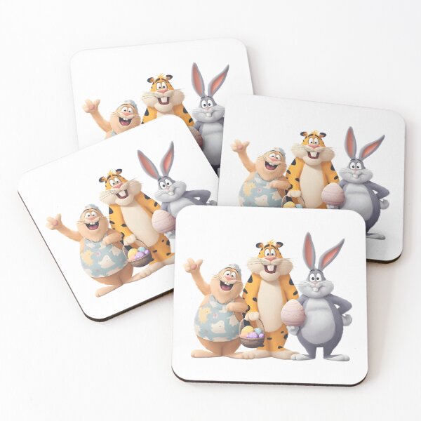 Item preview, Cartoon Easter Party designed and sold by Retro Whimsy.