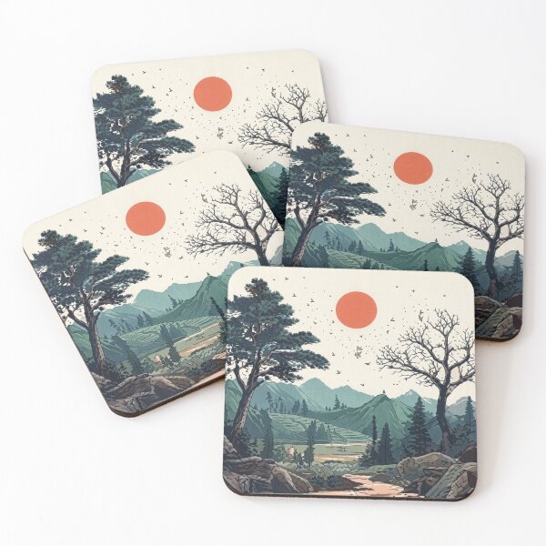 Item preview, Japanese-style landscape designed and sold by SlaoVance.