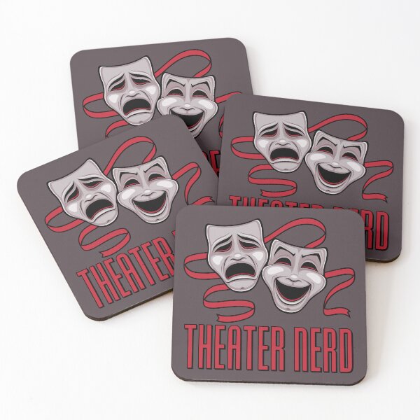 Item preview, Comedy And Tragedy Theater Nerd designed and sold by fizzgig.