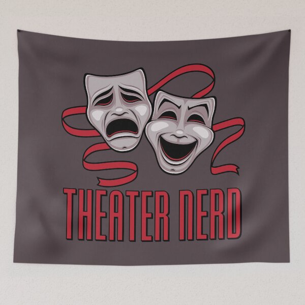 Item preview, Comedy And Tragedy Theater Nerd designed and sold by fizzgig.