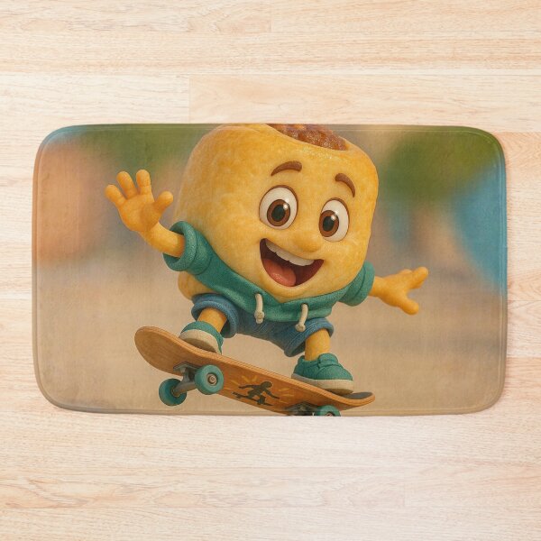Item preview, Skater Sausage Roll designed and sold by Sillytoe.