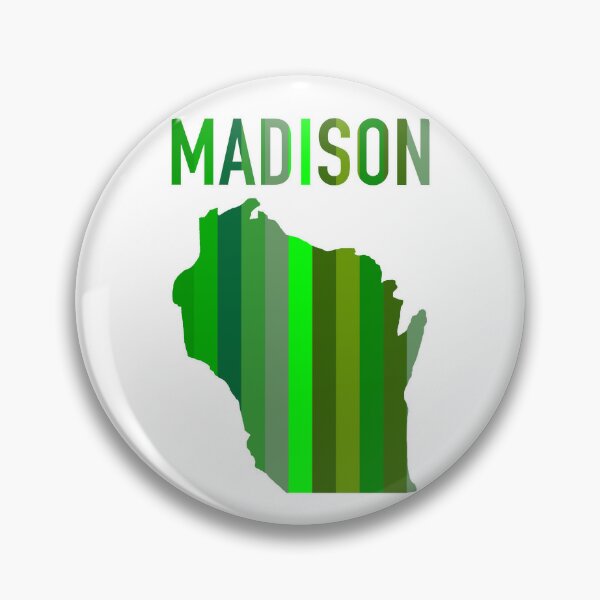 Item preview, Madison Green Stripe designed and sold by Normbot2000.
