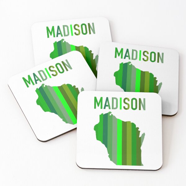 Item preview, Madison Green Stripe designed and sold by Normbot2000.