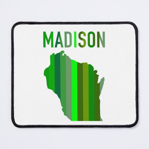 Item preview, Madison Green Stripe designed and sold by Normbot2000.