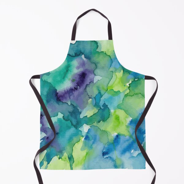 Item preview, Cool Watercolor Blues & Greens designed and sold by RidaSalArt.
