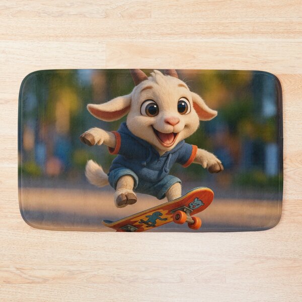 Item preview, Skater Savanna Goat designed and sold by Sillytoe.